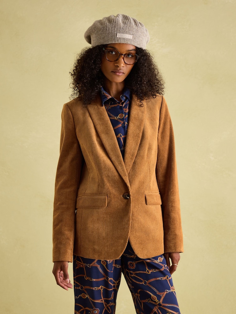 Joules Holton Tan Brown Corduroy Blazer - Image 1 of 10