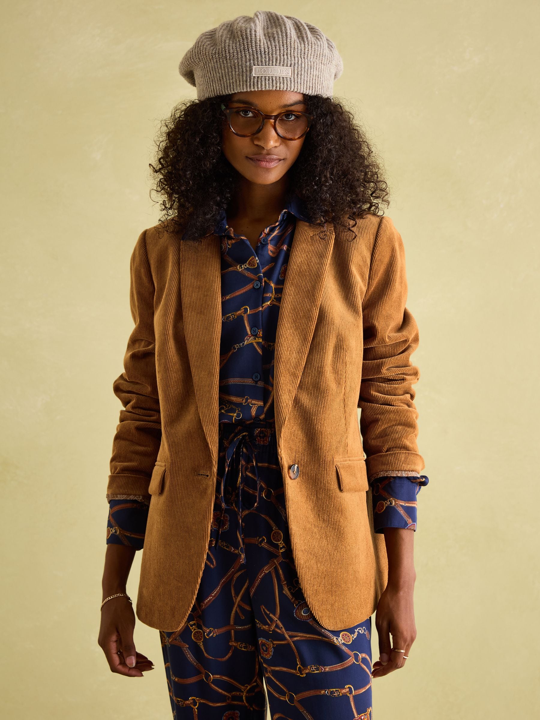 Tan corduroy blazer cheap