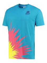 Fanatics Mens Blue ICC T20 World Cup Graphic Print 100% Cotton T-Shirt - Image 2 of 3