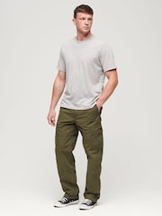 Зеленый - Superdry брюки-карго мешкового кроя - Image 3 of 7