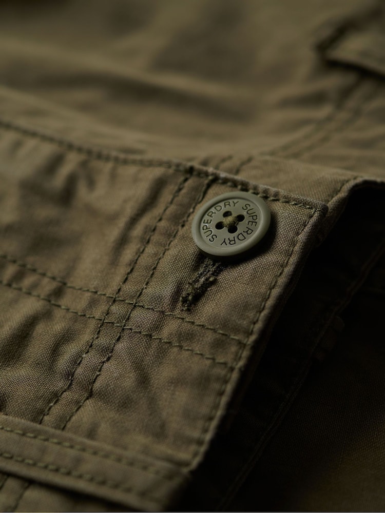 Зеленый - Superdry брюки-карго мешкового кроя - Image 7 of 7
