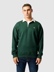 Rodd & Gunn Green Otago Sweat Top - Image 1 of 6
