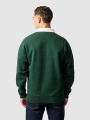 Rodd & Gunn Green Otago Sweat Top - Image 2 of 6