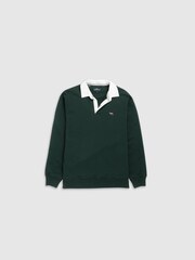 Rodd & Gunn Green Otago Sweat Top - Image 5 of 6
