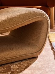MADE.COM Caramel Pax Boucle Wexler Chair - Image 3 of 6