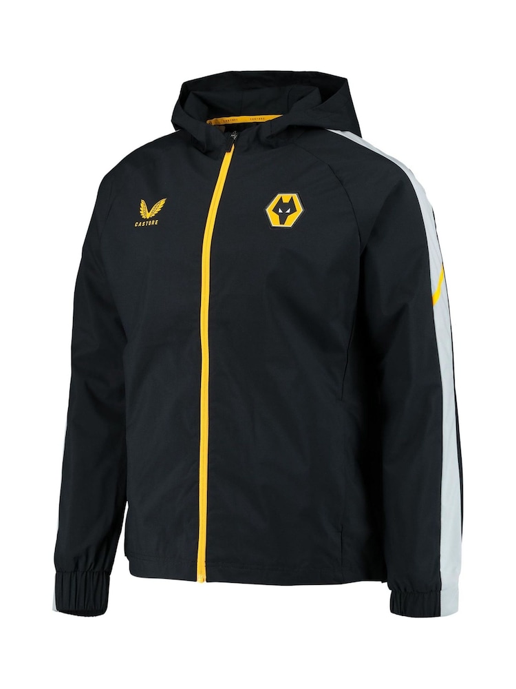 Fanatics Wolverhampton Wanderers Matchday Training Black Jacket - Image 1 of 3
