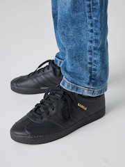 adidas Originals Black Gazelle Junior Trainers - Image 2 of 13