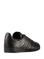 adidas Originals Black Gazelle Junior Trainers - Image 9 of 13
