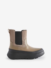 FitFlop Natural F-Mode Water-Resistant Flatform Chelsea Boots - Image 1 of 5