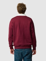 Rodd & Gunn Red Otago Sweat Top - Image 3 of 6