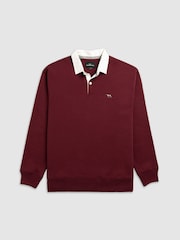 Rodd & Gunn Red Otago Sweat Top - Image 5 of 6
