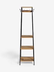 Black Bronx Hallway Storage Coat Stand - Image 2 of 5