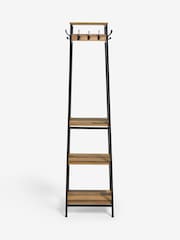 Black Bronx Hallway Storage Coat Stand - Image 4 of 5