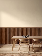Hoopla Walls Walnut Wood Slat Texture Wallpaper - Image 1 of 2