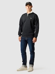 Rodd & Gunn Black Otago Sweat Top - Image 2 of 6