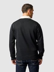 Rodd & Gunn Black Otago Sweat Top - Image 3 of 6