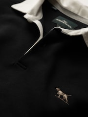 Rodd & Gunn Black Otago Sweat Top - Image 6 of 6