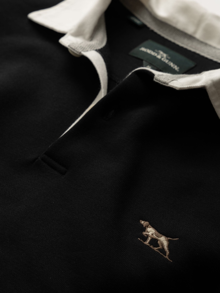 Rodd & Gunn Black Otago Sweat Top - Image 6 of 6 Rodd & Gunn Black Otago Sweat Top - Image 6 of 6