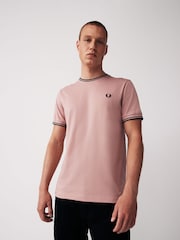 Fred Perry Twin Tipped Logo T-Shirt - Image 1 of 4