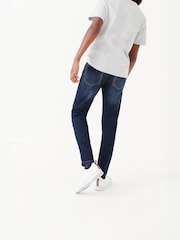 Indigo Blue Skinny Fit Stretch Elasticated Waist Jeans (3-16yrs) - Image 3 of 6