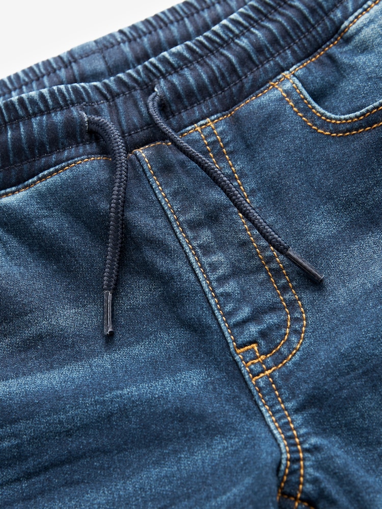 Indigo Blue Skinny Fit Stretch Elasticated Waist Jeans (3-16yrs) - Image 6 of 6