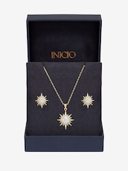 Inicio Gold Crystal Star Set - Image 2 of 2