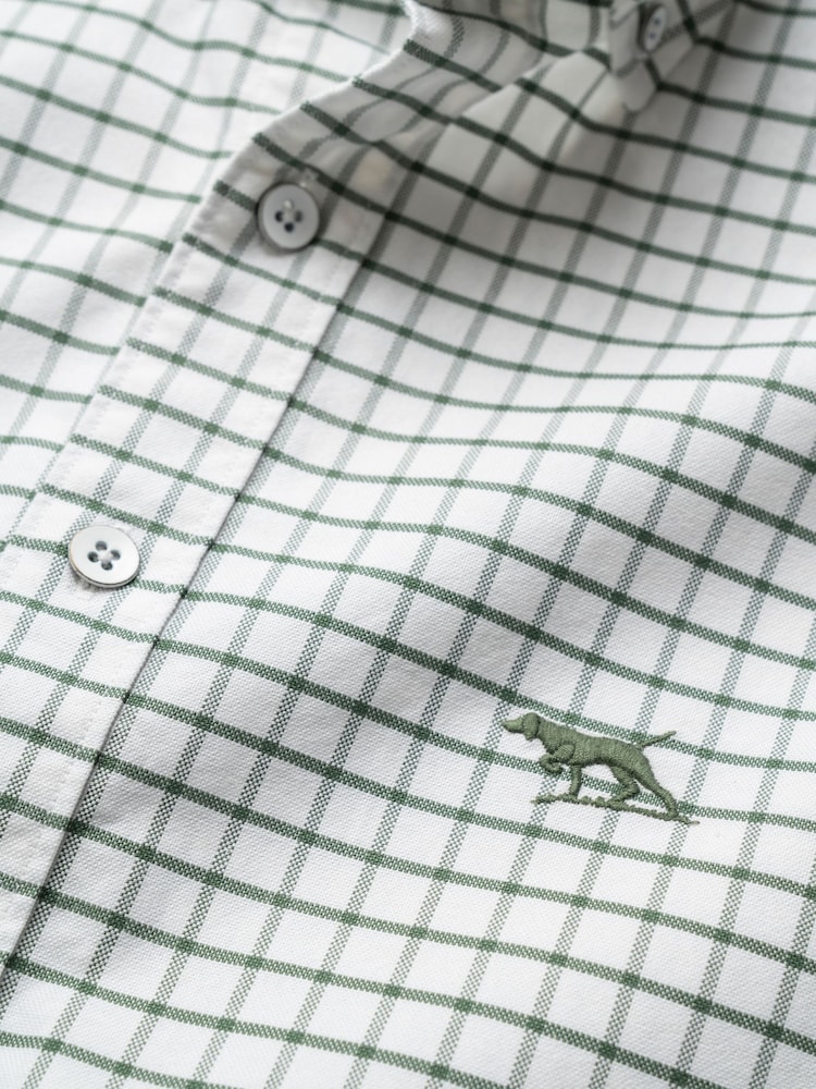 Rodd & Gunn Green Oxford Valley Check Shirt - Image 5 of 5 Rodd & Gunn Green Oxford Valley Check Shirt - Image 5 of 5