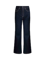 Синий - Weird Fish Джинсы Corine Wide Leg - Изображение 7 8