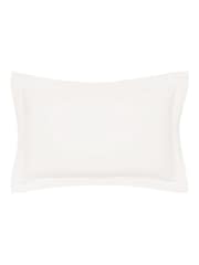 Bedeck Of Belfast Chalk White 1000 Thread Count Cotton Sateen Large Oxford Pillowcase - Image 2 of 3