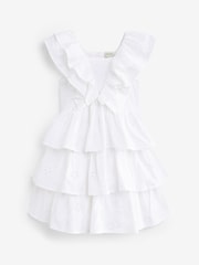 Baker by Ted Baker Frilled Broderie Dress - Image 17 of 20