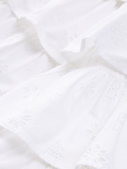 Baker by Ted Baker Frilled Broderie Dress - Image 19 of 20