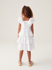 Baker by Ted Baker Frilled Broderie Dress - Image 2 of 20