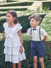 Baker by Ted Baker Frilled Broderie Dress - Image 9 of 20