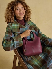 Joules Crossbody Berry Red Tophandle Tote Bag - Image 3 of 8