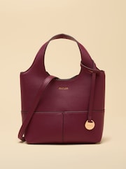 Joules Crossbody Berry Red Tophandle Tote Bag - Image 4 of 8