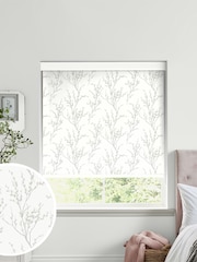 Laura Ashley Grey Pussy Willow Made To Measure Roller Blind - Image 1 of 5