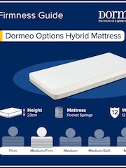 Dormeo Options Hybrid Medium/Firm Mattress - Image 5 of 5