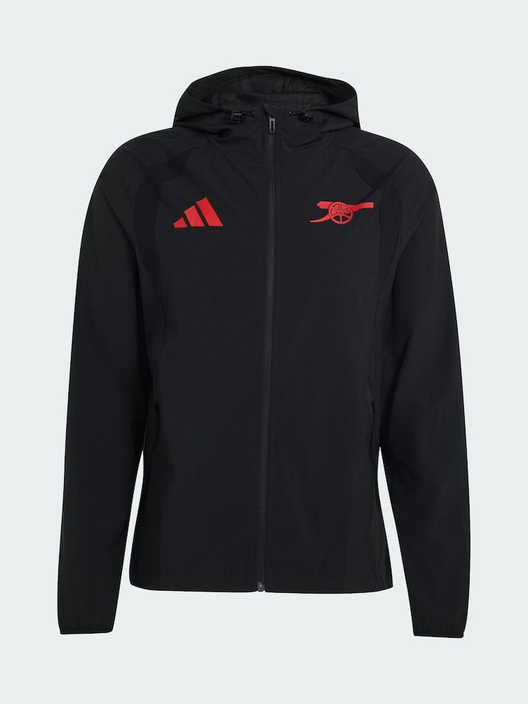 Adidas Arsenal Fc Tiro саяхат желден қорғайтын Куртка - 5суретінің 5 суреті