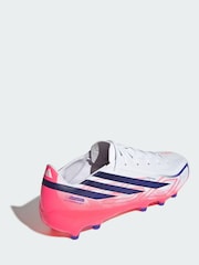 adidas White F50 Hyperfast League Artificial Ground Football Boots - Image 2 of 4