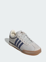 adidas Originals Grey Samba 62 Super Shoes - Image 1 of 4
