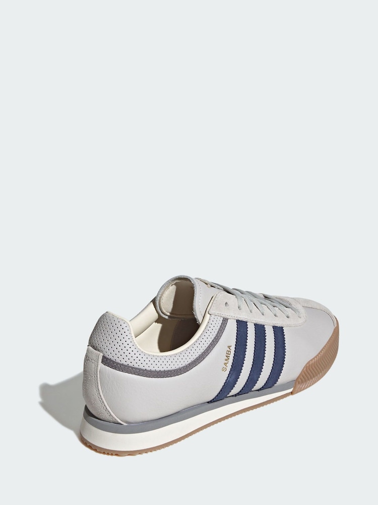 adidas Originals Grey Samba 62 Super Shoes - Image 2 of 4 adidas Originals Grey Samba 62 Super Shoes - Image 2 of 4