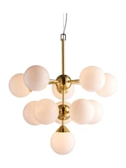 Gallery Home Brushed Gold Chandelier Brampton Ceiling Light - Image 7 of 8