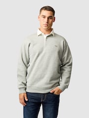 Rodd & Gunn Grey Otago Sweat Top - Image 1 of 6