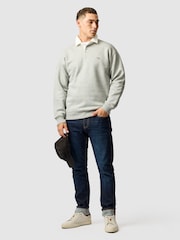 Rodd & Gunn Grey Otago Sweat Top - Image 2 of 6