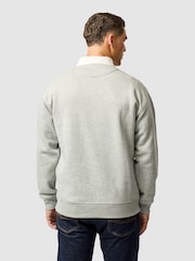 Rodd & Gunn Grey Otago Sweat Top - Image 3 of 6