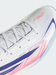 adidas White F50 Hyperfast League Indoor Football Boots - Image 3 of 4