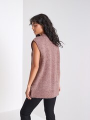 Pink Fisherman Rib Knit Tank - Image 4 of 6