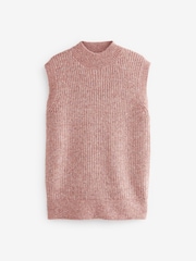 Pink Fisherman Rib Knit Tank - Image 6 of 6