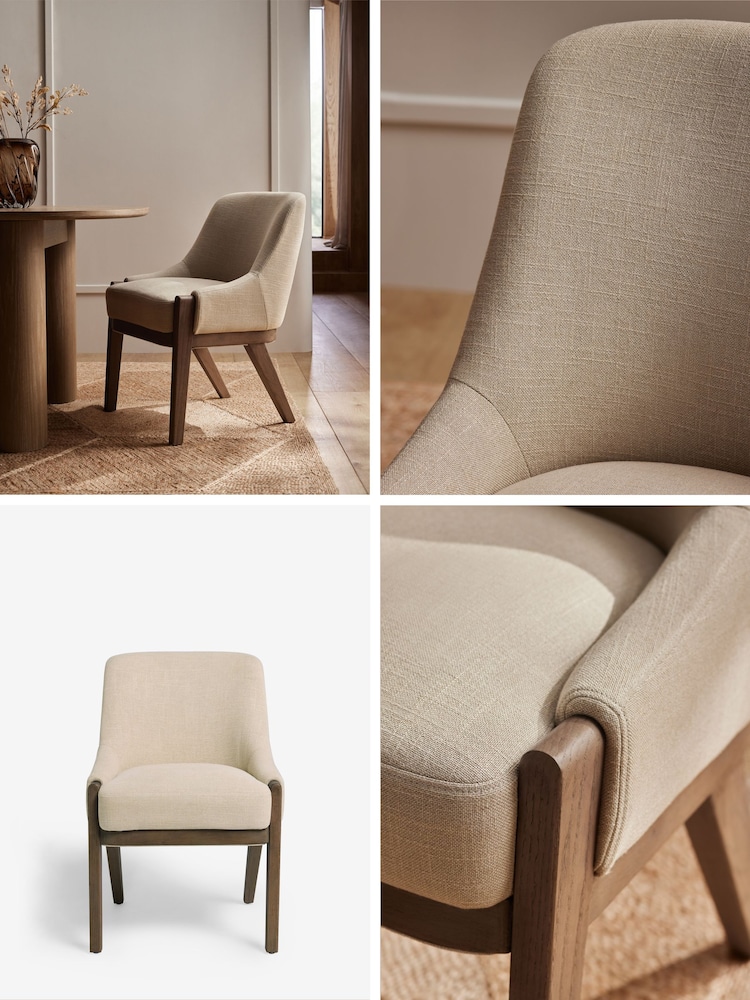Natural Mix Light Natural N. Premium Claude Dining Chair - Image 2 of 10