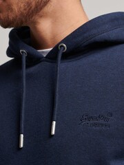 Superdry Navy Essential Logo Hoodie - Image 6 of 8